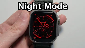 ¿Cómo poner el modo noche en el Apple Watch?