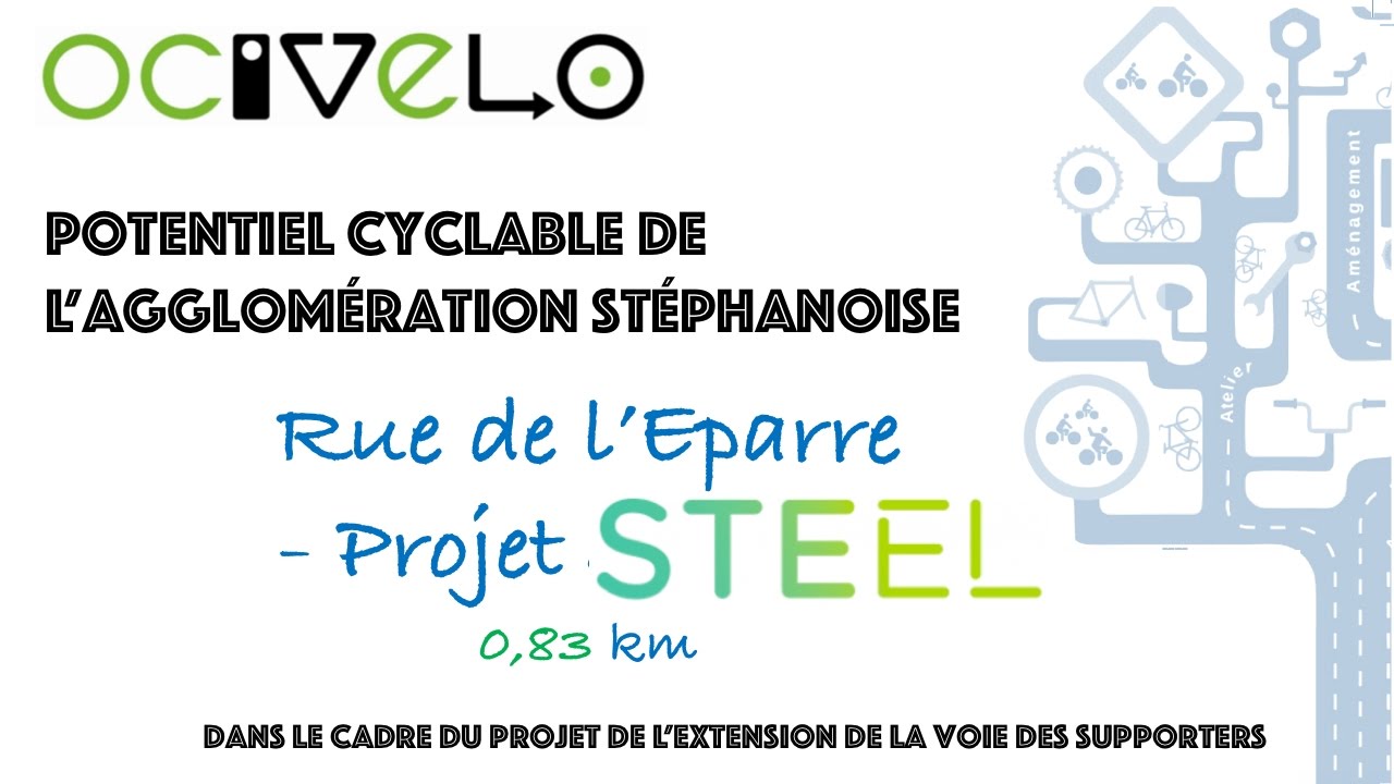 Potentiel voie verte pour une connexion avec le projet STEEL et IKEA