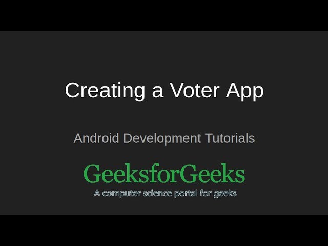 How to create a Facebook login using an Android App? - GeeksforGeeks