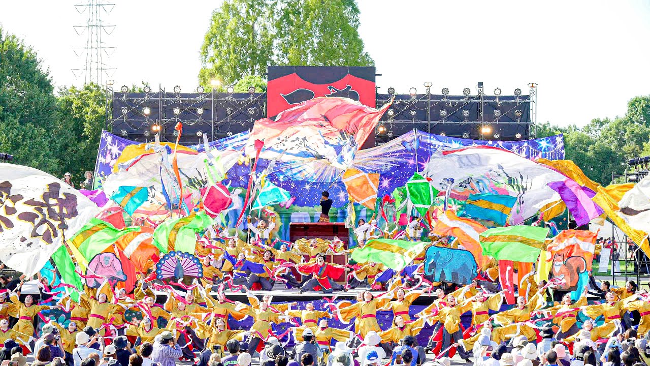 [4K] 大阪大学お祭りダンスサークル祭楽人　こいや祭り 2025 土曜日