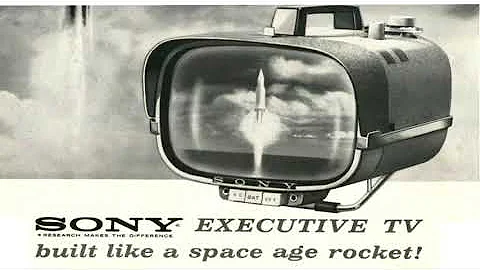 1959 World’s First SONY Transistor TV - Model 8-301W