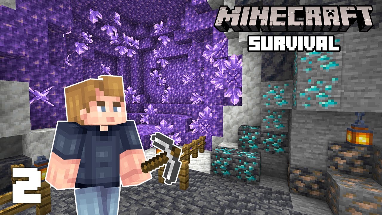 mine blocks survival ep2, mine blocks, survival, gameplay