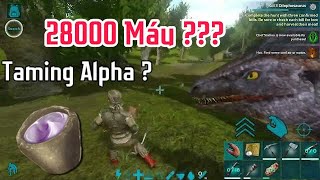 ark mobile #60 Trike Solo Alpha Raptor 28000 HP Cách Taming Raptor Huyền Thoại