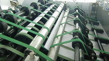 UDT-930 Automatic Notebook Book wire side-stitching machine with two color two side printing