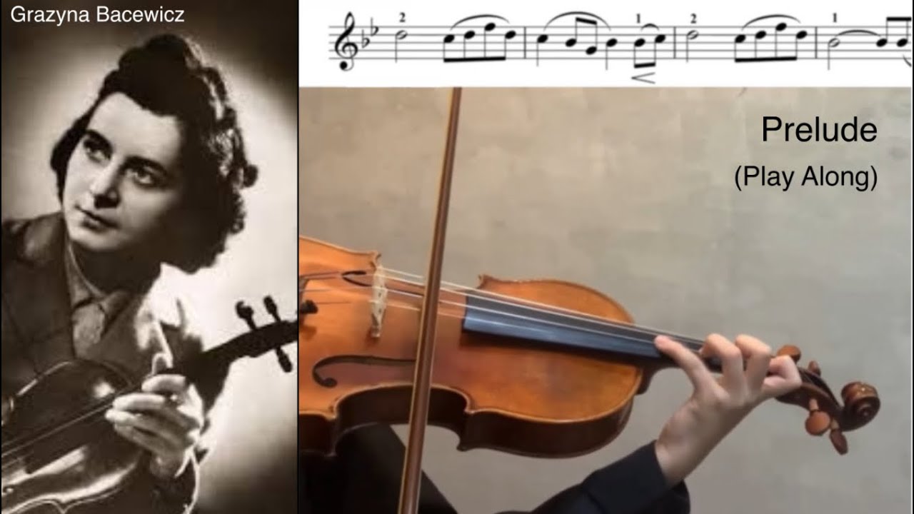 ABRSM Violin Exam (2024) Grade 4 A1 Prelude from Easy Pieces, Book 1 ...