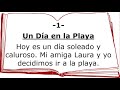 Spanish Reading - Listening Practices for Beginners - 1st Part