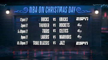 The NBA Lights Up Christmas Day