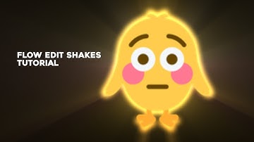 FLOW EDIT SHAKE TUTORIAL                 •|• ALIGHT MOTION XML?