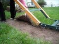 How to Use a Sod Cutter How to cut sod for landscaping gardening cement Edge sidewalks