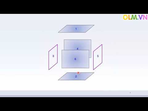Toán 5 - Bài: Hình hộp chữ nhật