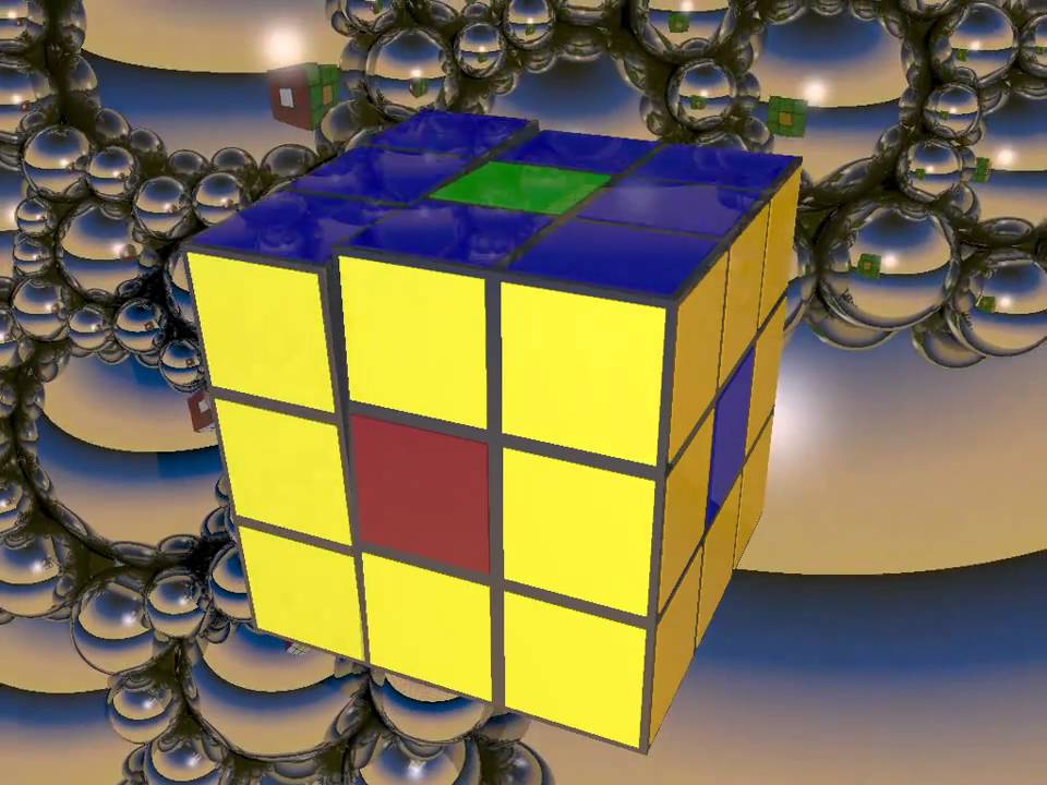Rubik's Cube Pattern - 'Snake Eyes' or 'Dots' - YouTube