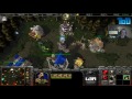 Warcraft III #68 ToD & Grubby 2v2 vs Orc&NightElf (Lost Temple)