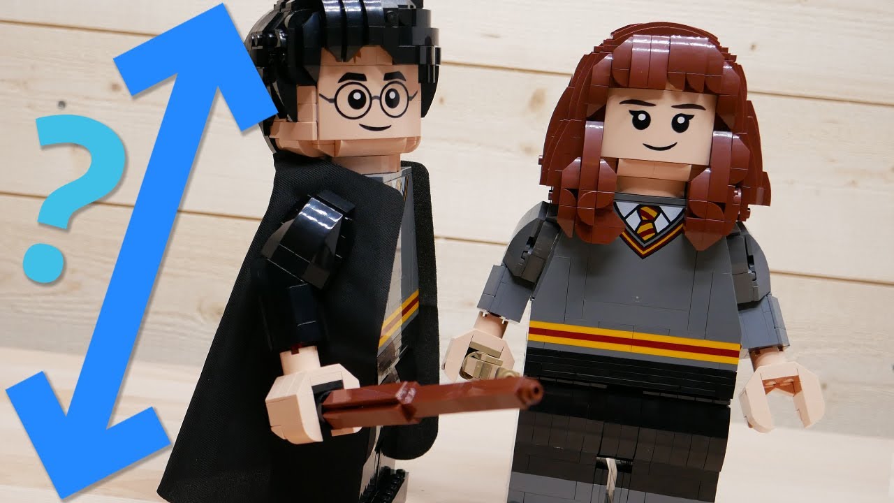 Lego géant à construire Harry Potter et Hermione 76393