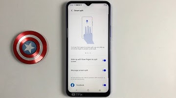 4 How to split the phone screen on Vivo Y21 Android 11