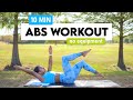 10 MIN Belly Burning Abs Workout 🔥| no equipment