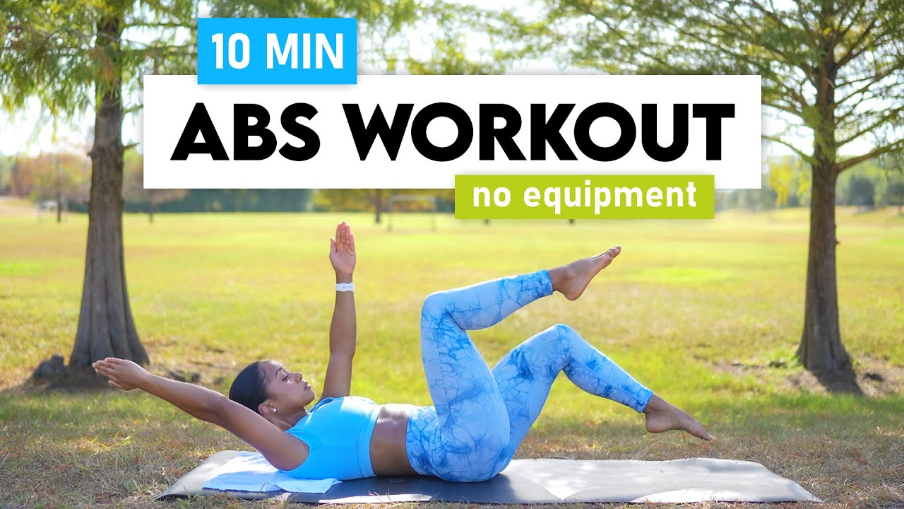 10 MIN Belly Burning Abs Workout 🔥| no equipment - YouTube