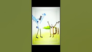 Regular Show VS Adventure Time IN Writing  #regularshow #adventuretime #cartoonnetwork #trend #edits