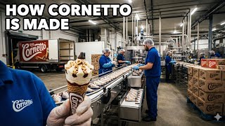 The Secret Behind Your Favorite Ice Cream: How Cornetto is Made