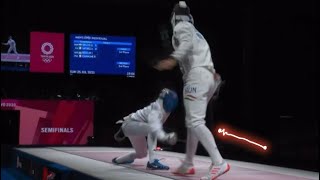 Smooth Like Butter 🧈 Hits 🐾🤺By Santarelli 🇮🇹 v Siklosi 🇭🇺 | Semi Final Tokyo Olympics 2020