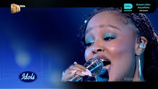 Lungelo performs ‘At Last’  – Idols SA | S19 | Mzansi Magic | Ep 10