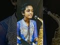 🌼Elliruve Manava Kaaduva Roopasiye🌼song in saxophone by🌼Sinchana Gangadhar Devadiga🌼