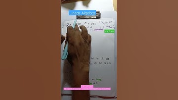#Important result of Linear Transformation#CSIR NET,GATE,IIT-JAM