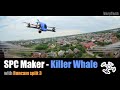 SPC Maker Killer Whale + Runcam split 3 nano + crazy bee antenna