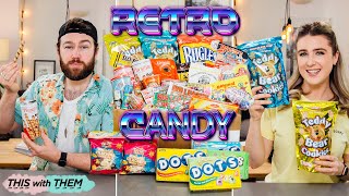 Trying Retro American Candy - This With Them