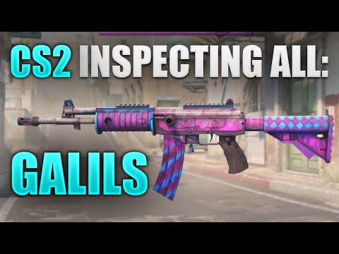 Inspecting All GALIL Skins In Counter Strike 2 ( UP TO DATE )