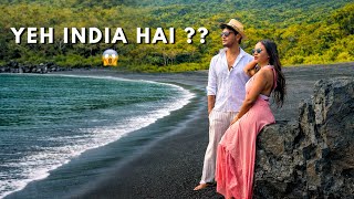This Is Not Bali   This Black Sand Beach Near Goa Shocked Us   Konkan Road Trip Ep6