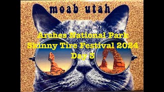 Skinny Tire Festival 2024 - Moab Utah - Arches National Park - Cycling Day 3