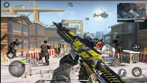Gun Game Hero FPS Shooting Commando Army action game mission walkthrough gameplay in Android 