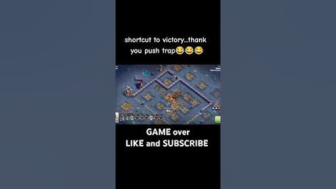 Thank you Push Trap For Victory  |  @ClashOfClans @JudoSloth @sumit007yt  #shorts