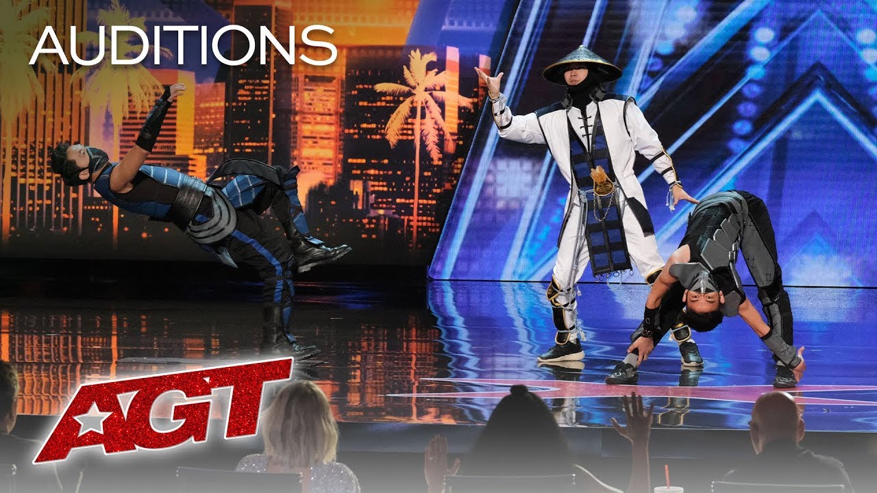 WOW! EPIC Dance Crew Delivers Mortal Kombat x Street Fighter Show – America's Got Talent 2019