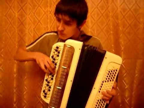 Русская песня на баяне / Russian song on the button accordion
