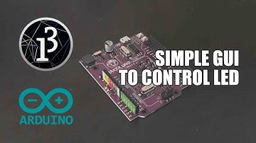 Create A Simple GUI To Control LED On Arduino with Processing.