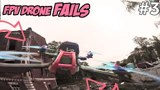 ☀ FPV Фейлы! Столкновение ЛОБ В ЛОБ! [FPV Drones Fails #3]