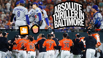 FULL 9TH INNING: NO-HITTER ➡️ WALK-OFF WINNERS 🤯 This Dodgers vs. Orioles game is UNBELIEVABLE 😵‍💫