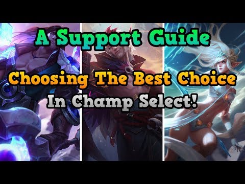 Choosing the Right Champion – League of Legends Support