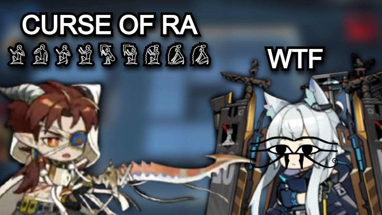 [Arknights] Hoederer puts the Curse of Ra on Rosmontis (VEC-5 Solo)