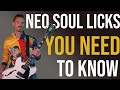 Top 10 DOPE Neo Soul Guitar Licks (everyone should know)