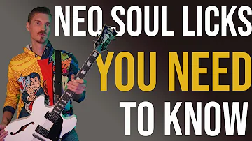 Top 10 DOPE Neo Soul Guitar Licks (everyone should know)