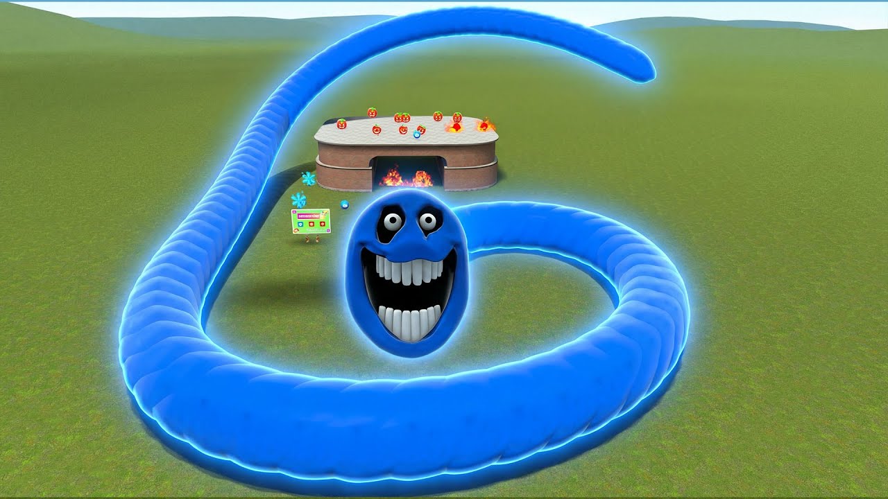 I FOUND A NEW ROBLOX HUNGRY SNAKE in GARRY’S MOD with SPIDER MAN and the ENDING was INSANE!
