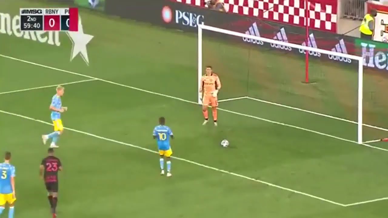 Patryk Klimala gol NY Red Bulls - Philadelphia 1-1 MLS 09.07.2021