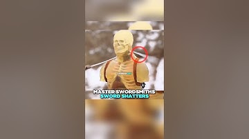 COCKY swordsmith sword SHATTERS during test 😱 | Sword-making