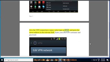 Set up iProVPN PPTP VPN connection on Android