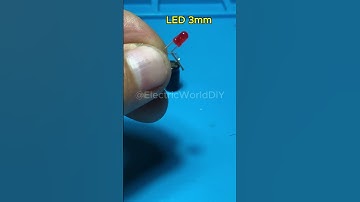 How to Blink LED with BC547 + Capacitor 💡 | Simple Circuit #DIY #Electronics