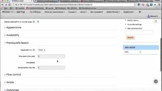 The Moodle Lesson Part 1