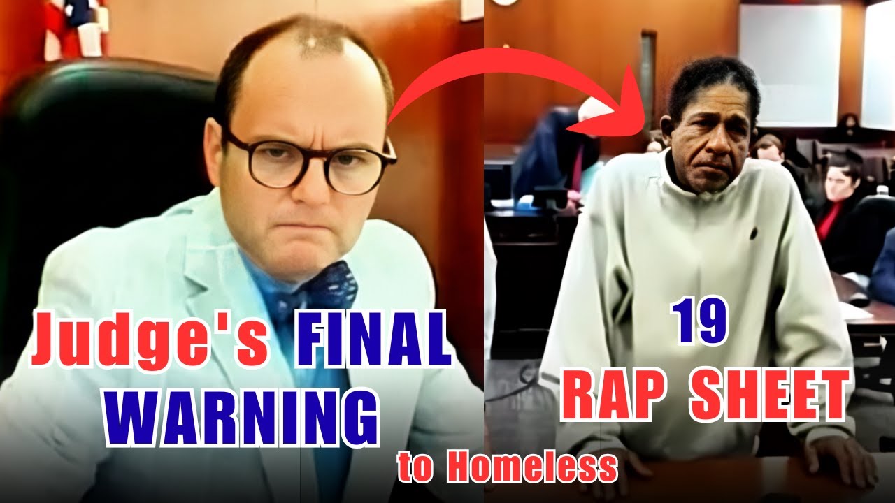 Judge DESTROYS Defendant Over Beer and Candy Homeless Man's Life Over a Case of Beer 