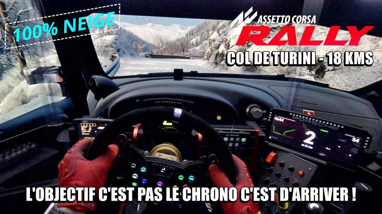 ASSETTO CORSA RALLY | COL DE TURINI 18KMS EN XSARA WRC | 100% NEIGE